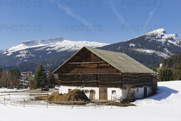 Old farmhouse in Riezlern