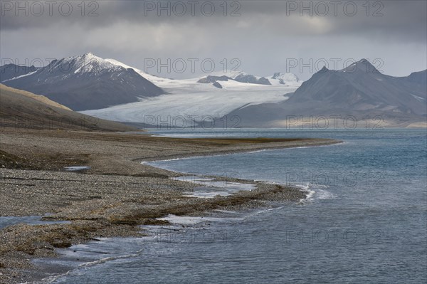 Mountains and bay