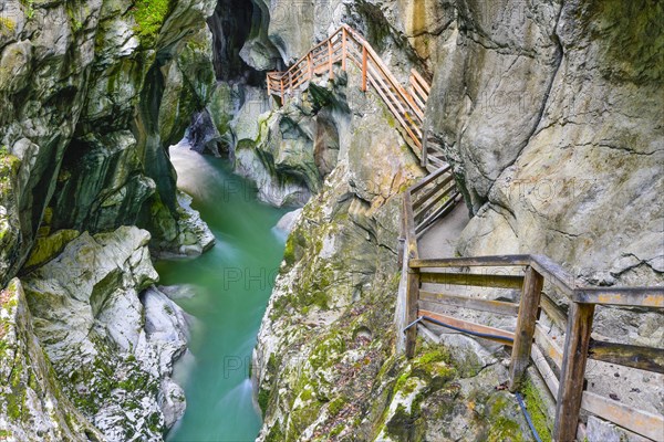 In the Lammerklamm gorge