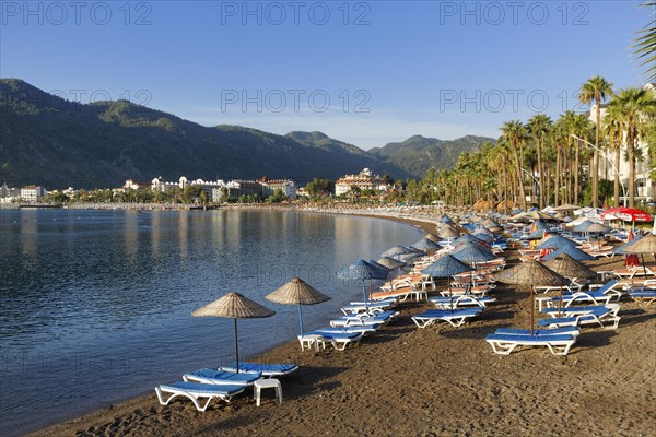 Beach of Icmeler near Marmaris