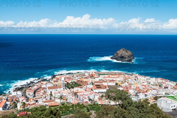 View of the town of Garachico