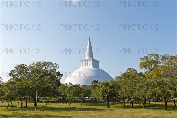 Big white stupa