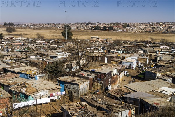 Tin shacks