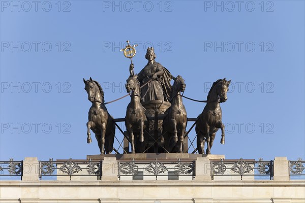 Quadriga at the Braunschweig Castle