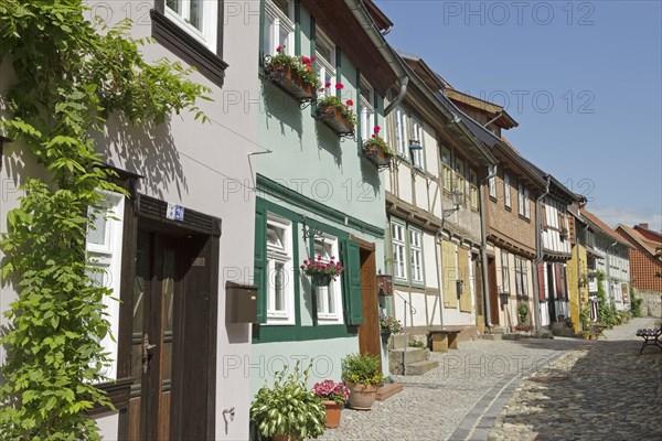 Half-timbered houses