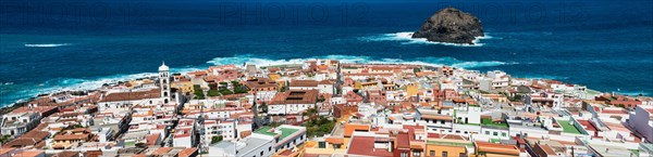 Panoramic townscape