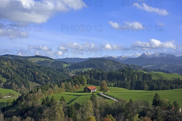 Farmhouse in the Allgau countryside