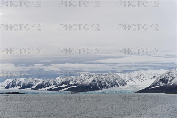 Mountains and glaciers