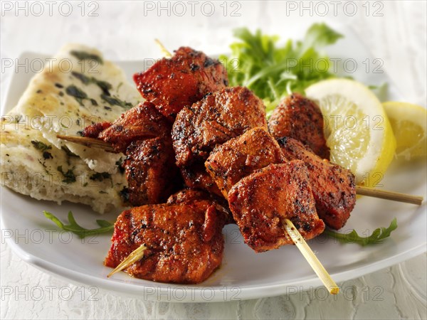 Chicken Tikka with naan bread