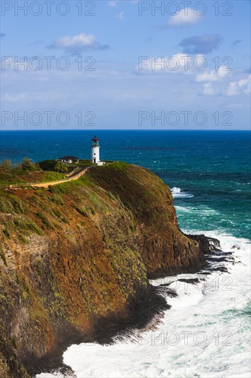 Kilauea Lighthouse on Kilauea Point