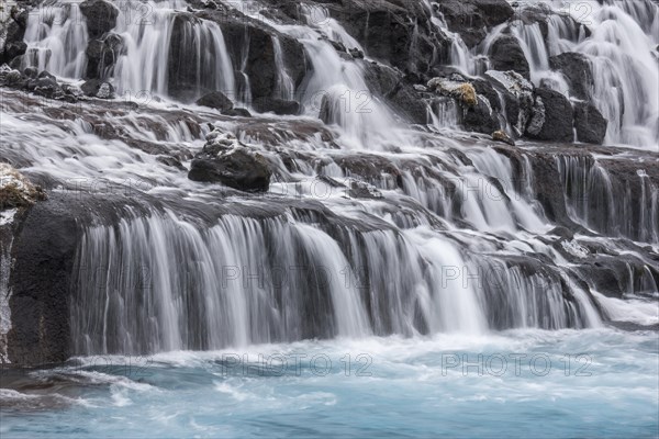 Hraunfossar waterfalls