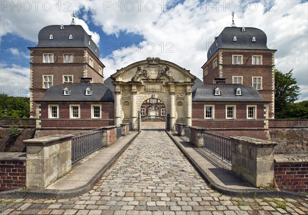 Baroque moated castle Ahaus Castle