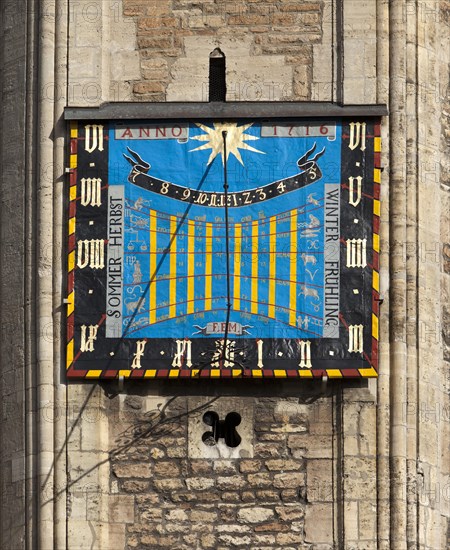 Sundial at the Cathedral
