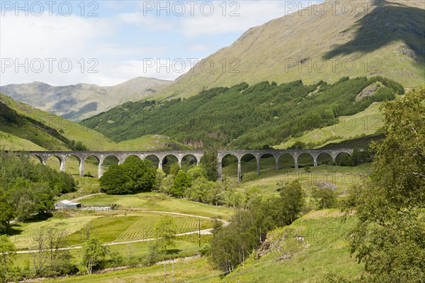 Bridge of the West Highland Line railway line