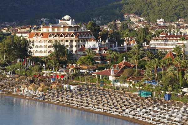 Beach of Icmeler near Marmaris