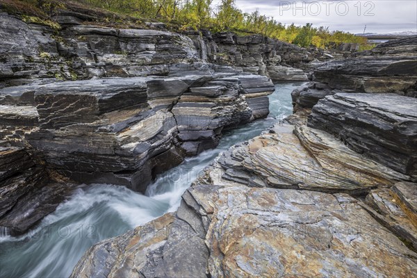 Rocks on the Abiskojakka river