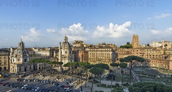 Trajan's Forum with old town