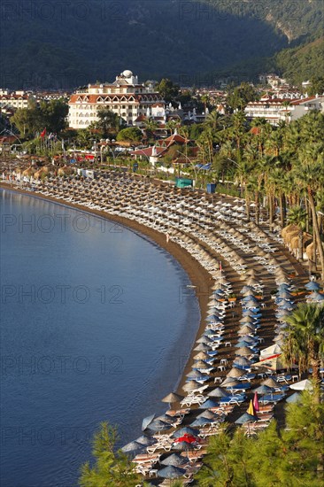 Beach of Icmeler near Marmaris