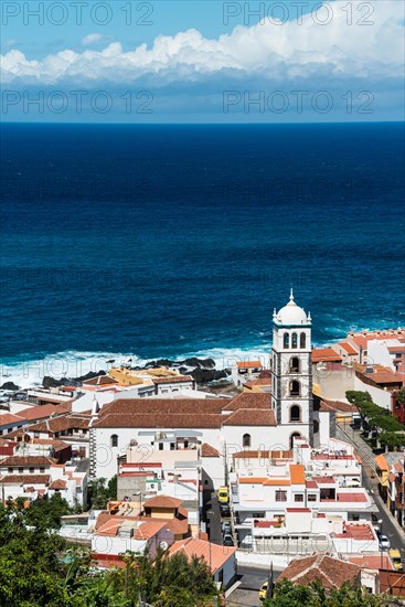 Townscape with the Church of Santa Ana