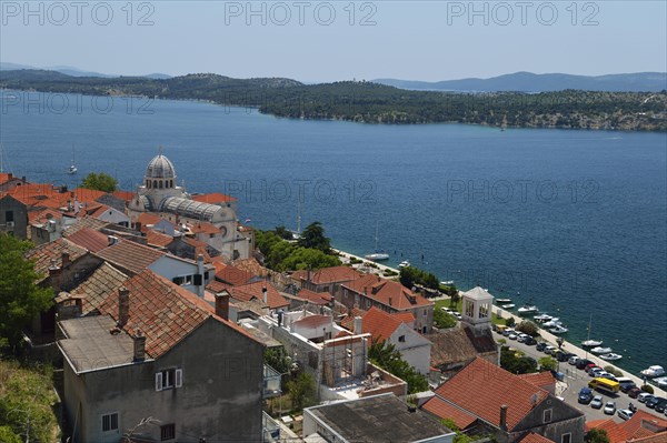View of Sibenik with the Cathedral of St. James