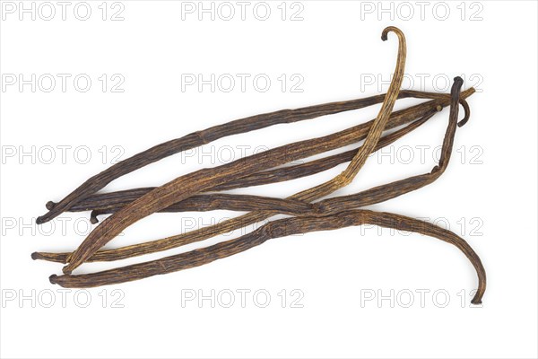 Dried vanilla pods