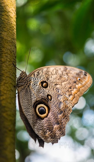 Forest Giant Owl (Caligo eurilochus)