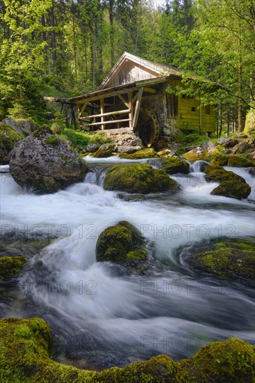 HIstoric mill near Golling Waterfall