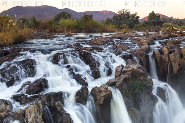 Cascades of Epupa Falls Epupa