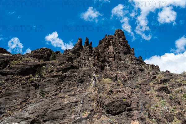 Cliff in the Masca Gorge