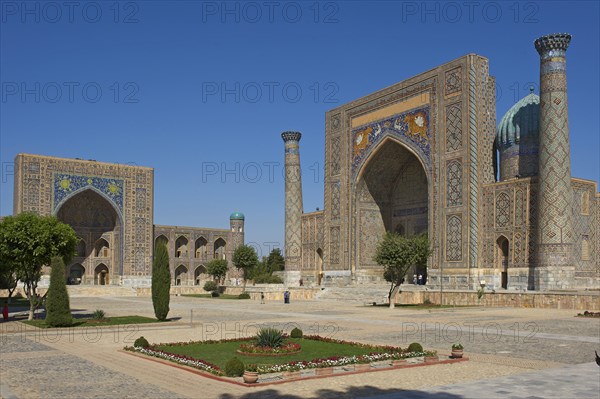 Tilya-Kori Madrasah and Sher-Dor Madrasah