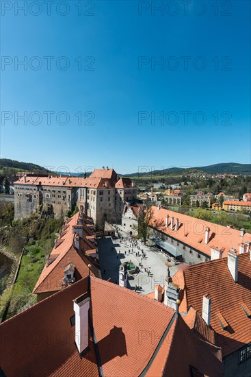 Castle courtyard