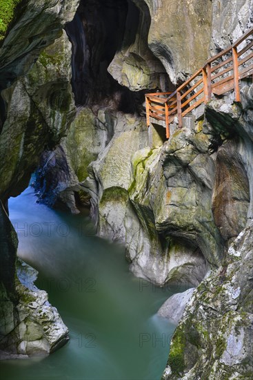 In the Lammerklamm gorge