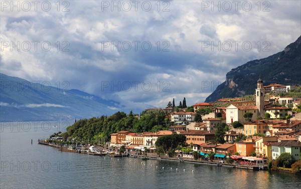 Townscape with Lake Garda