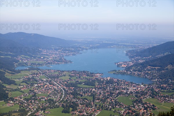 Tegernsee lake with Bad Wiessee