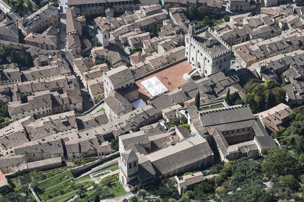 Historic town and town centre with Piazza Grande