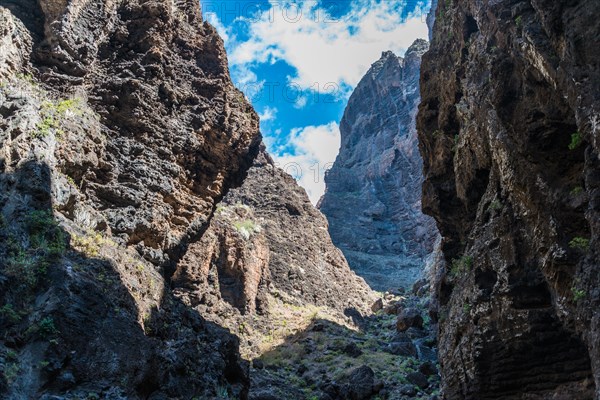 Cliff in the Masca Gorge