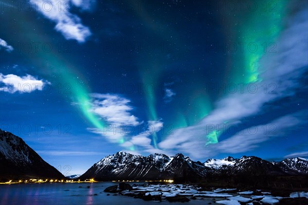 Northern Lights or Aurora Borealis