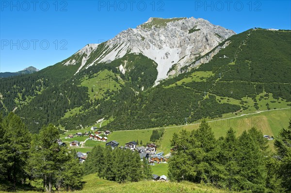 In the Malbun hiking area