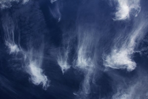 Streaks of clouds