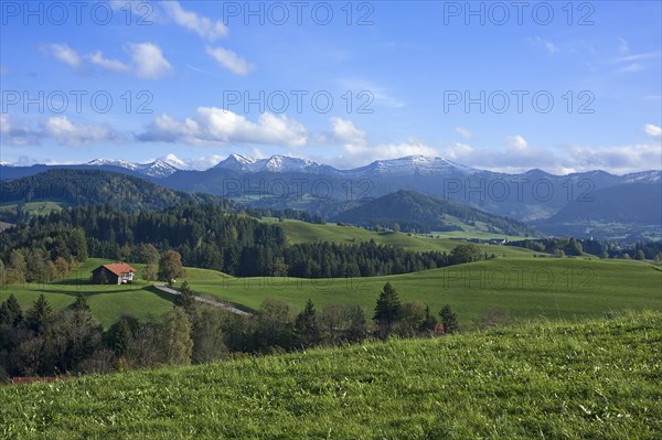 Farmhouse in the Allgau countryside