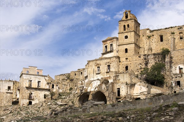 Abandoned mountain village Craco