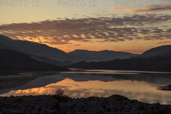 Evening sky at Loch Arkaig