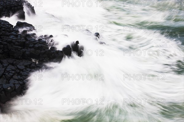 Waves breaking in Hanalei Bay