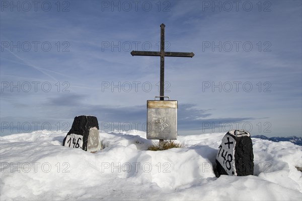 Summit cross on Mt Schwarzkogel