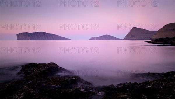 The islands Fugloy and Svinoy