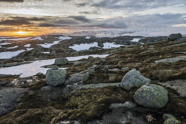 Fjell landscape at Lysefjord