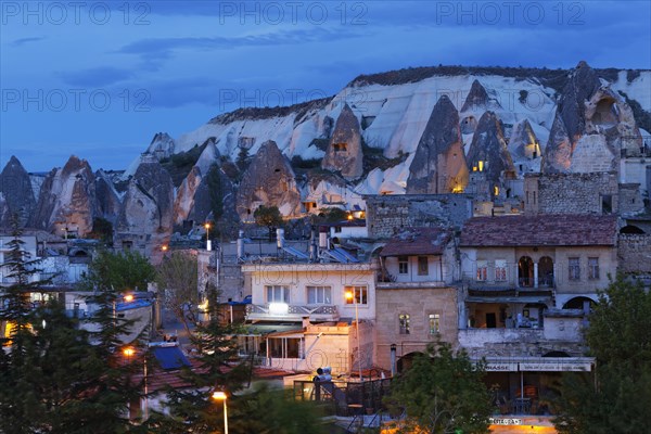 View of the town of Goreme