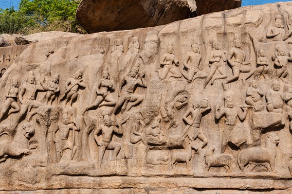 Bas-relief Descent of the Ganges