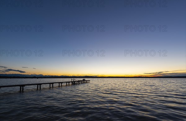 Sunset at Lake Starnberg