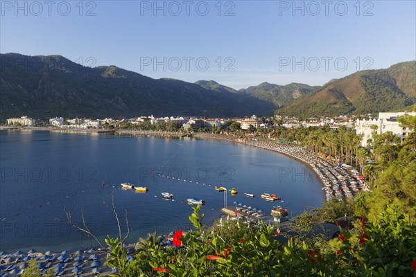 Beach of Icmeler near Marmaris